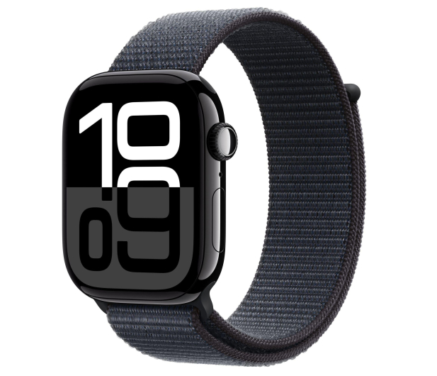 Apple Watch 10 42/Onyks Aluminum/Atramentowa Opaska LTE - 1278174 - zdjęcie
